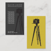 カメラマンのıの名刺 名刺 (正面/裏面)