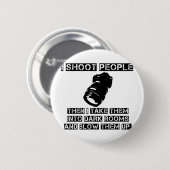 カメラマンはとても激しいです 缶バッジ (正面&裏面)