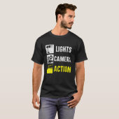カメラマンカメラカム Tシャツ (正面フル)