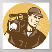 カメラマンポスター ポスター (正面)