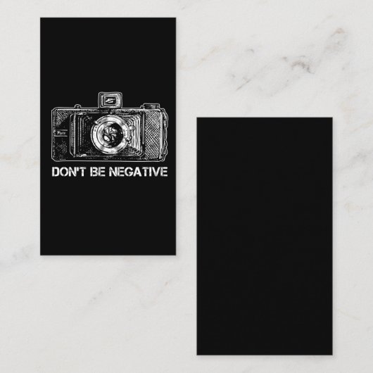 カメラマン写真 名刺 (正面/裏面)