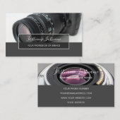 カメラマン用DSLRカメラビデオグラファーB 名刺 (正面/裏面)