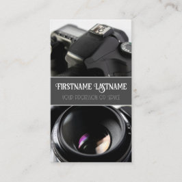 カメラマン用DSLRカメラレンズビデオグラファー 名刺