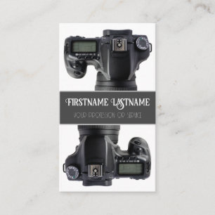 カメラマン用DSLRカメラレンズビデオグラファー 名刺