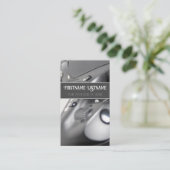 カメラマン用DSLRカメラレンズビデオグラファー 名刺 (スタンド正面)