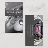 カメラマン用DSLRカメラレンズビデオグラファー 名刺 (正面/裏面)