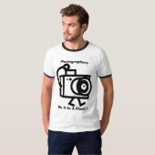 カメラマン-それをすぐにして下さい Tシャツ (正面フル)