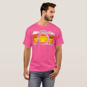 カメラマン カメラ 夕焼け 写真 Tシャツ (正面フル)