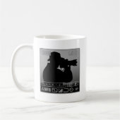カメラマン コーヒーマグカップ (左)