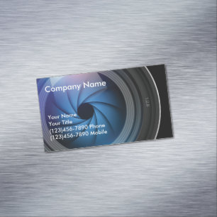 カメラマン マグネット名刺