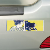 カメラマン、写真家、ヴァン・カスペル バンパーステッカー (車上)