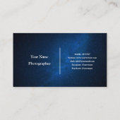 カメラマン 名刺 (裏面)