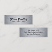 カメラマン-名刺 スキニー名刺 (正面/裏面)