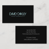 カメラマン-名刺 名刺 (正面/裏面)