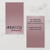 カメラマン-名刺 名刺 (正面/裏面)