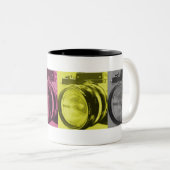 カメラマンCMYKのマグ ツートーンマグカップ (正面右)