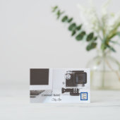 カメラメンビジネスカード 名刺 (スタンド正面)