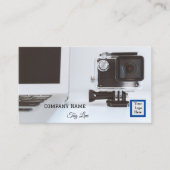 カメラメンビジネスカード 名刺 (正面)