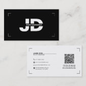 カメラモダンミニマル撮影用ブラケット 名刺 (正面/裏面)