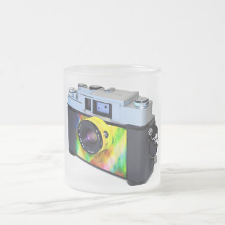 カメララバーマグ フロストグラスマグカップ