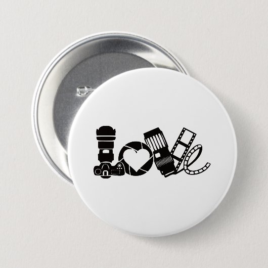 カメララブ 缶バッジ (正面&裏面)