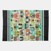 カメラレトロ キッチンタオル (横)