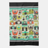 カメラレトロ キッチンタオル (縦)