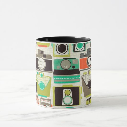 カメラレトロ マグカップ (中央)