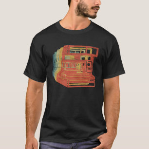 カメラレトロ Tシャツ