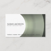 カメラレンズの写真撮影の名刺 名刺 (正面)