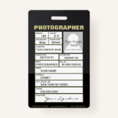 カメラレンズバッジ バッジ (裏面)