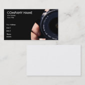 カメラレンズ名刺 名刺 (正面/裏面)