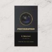 カメラレンズ名刺 名刺 (正面)
