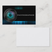 カメラレンズ撮影者名刺 名刺 (正面/裏面)