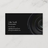 カメラレンズ海景観撮影 名刺 (裏面)