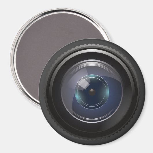 カメラレンズ用おたくギーク マグネット (正面/裏面)