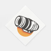 カメラレンズ紙ナプキン スタンダードランチョンナプキン (角)