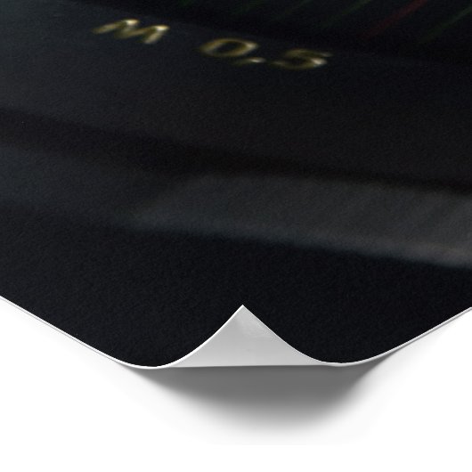 カメラレンズ ポスター (角)