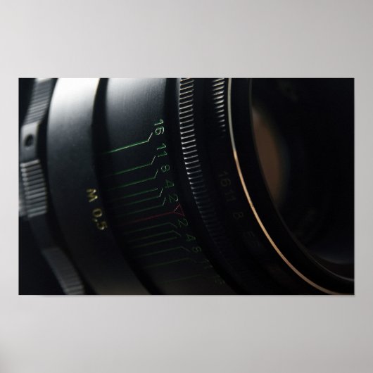 カメラレンズ ポスター (正面)