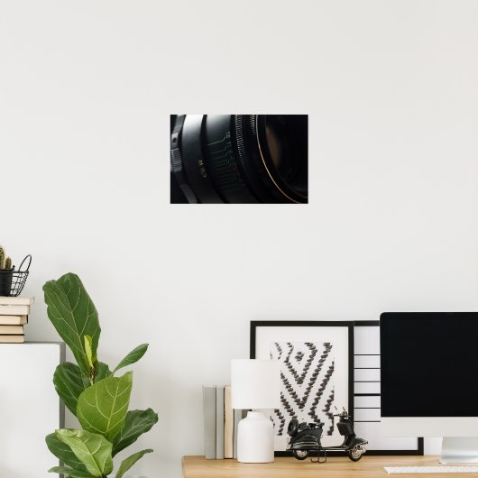カメラレンズ ポスター (ホームオフィス)