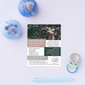 カメラレンズ、写真、フォトグラファー採用フライヤー チラシ (シングル)