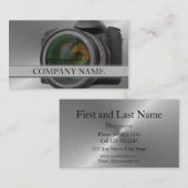 カメラレンズ 名刺 (正面/裏面)