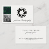 カメラレンズ |屋外自然写真 名刺 (正面/裏面)