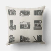 カメラヴィンテージ撮影 クッション (裏面)