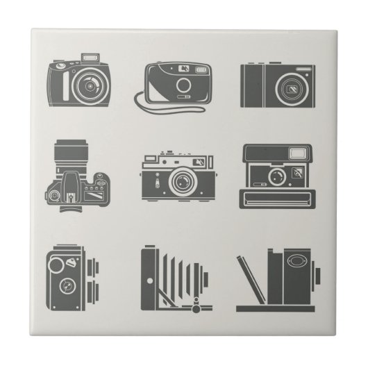 カメラヴィンテージ撮影 タイル (正面)