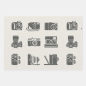 カメラヴィンテージ撮影 ラッピングペーパーシート (正面3)