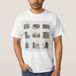 カメラヴィンテージ撮影 Tシャツ