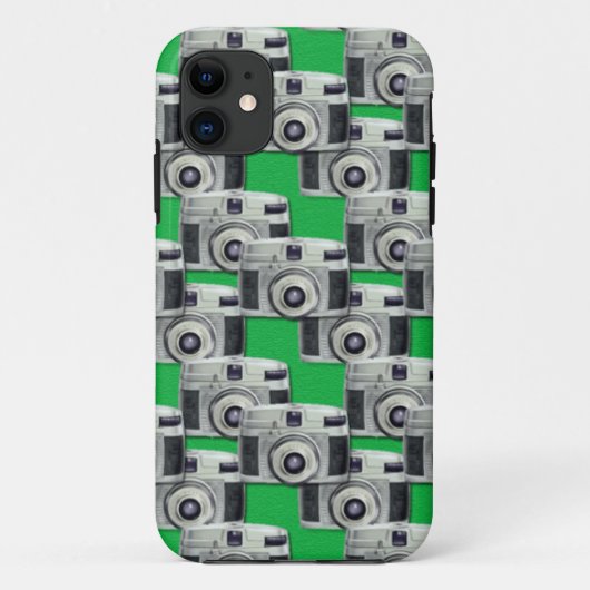 カメラヴィンテージ電話ケースカバー Case-Mate iPhoneケース (裏面)