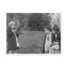 カメラ付きの子ども