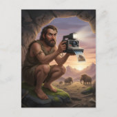 カメラ付きキャビマン ポストカード (正面)